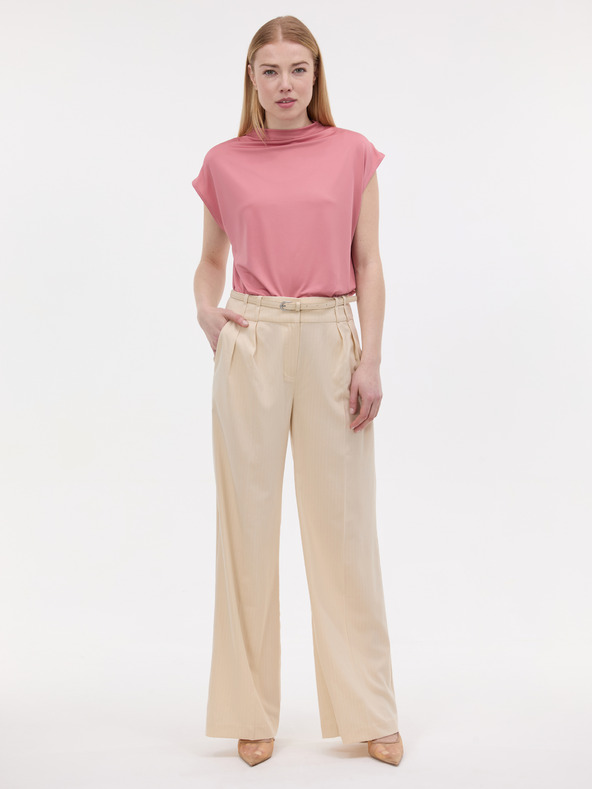 Orsay Ružové dámske tričko s krátkym rukávom ORSAY