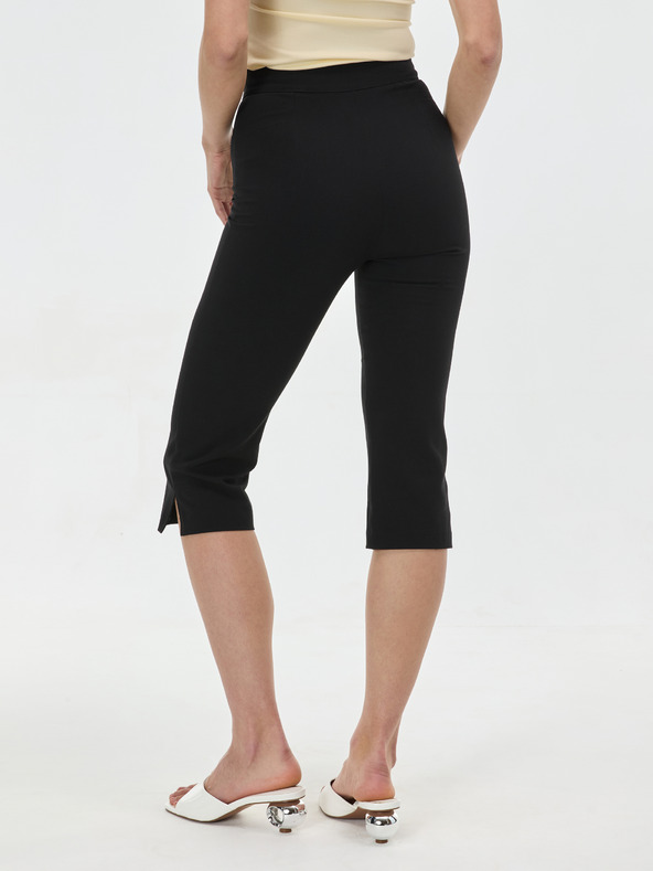 Orsay Čierne dámske capri nohavice ORSAY