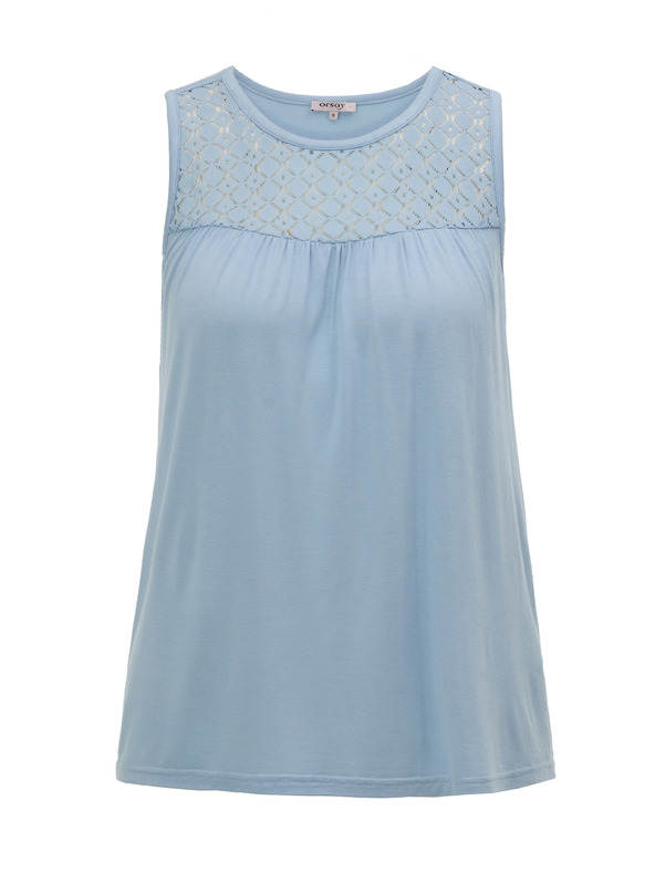 Orsay Svetlomodré dámske tielko ORSAY