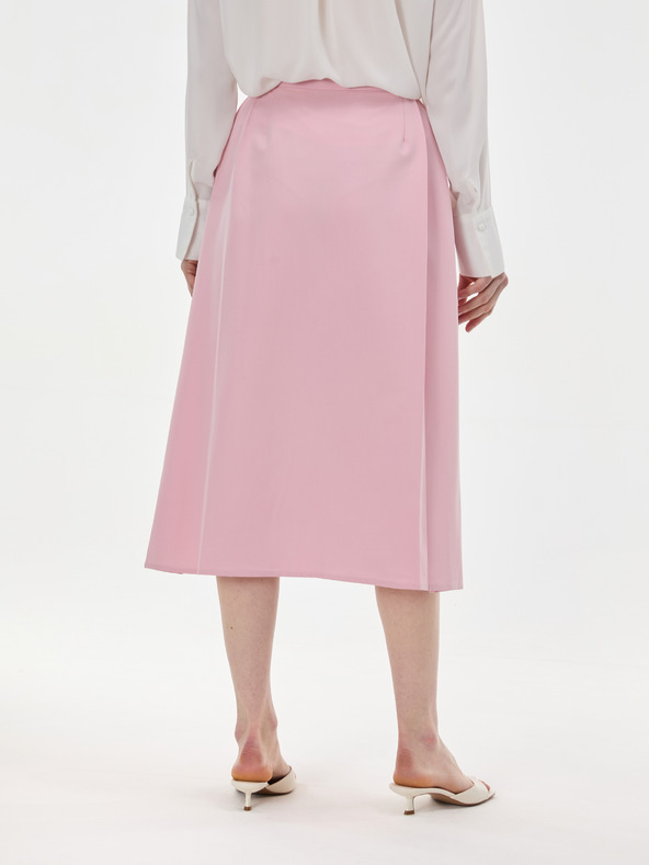 Orsay Svetloružová sukňa ORSAY pre ženy