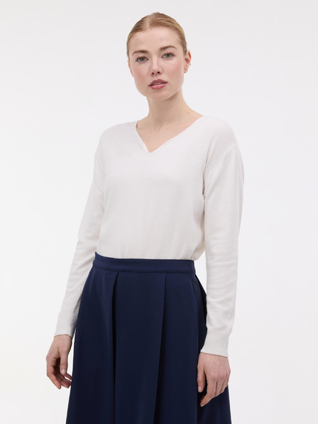 Orsay Krémový dámsky ľahký kardigán ORSAY