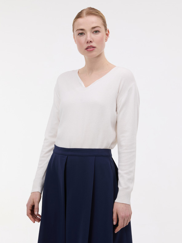 Orsay Krémový dámsky ľahký kardigán ORSAY