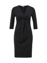 Orsay Čierne dámske šaty ku kolenám ORSAY