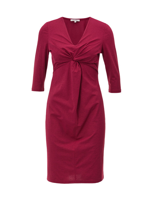 Orsay Vínové dámske šaty po kolená ORSAY