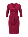 Orsay Vínové dámske šaty po kolená ORSAY