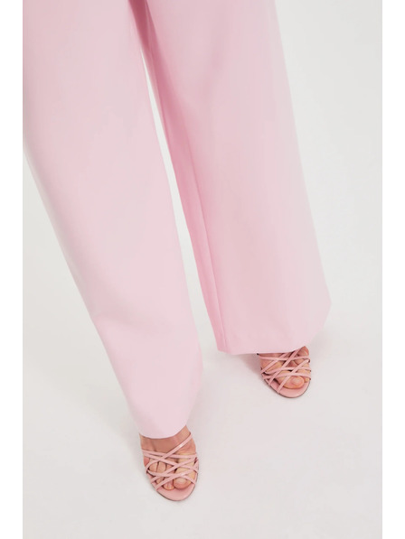 Moodo Ružové oblekacie nohavice Moodo