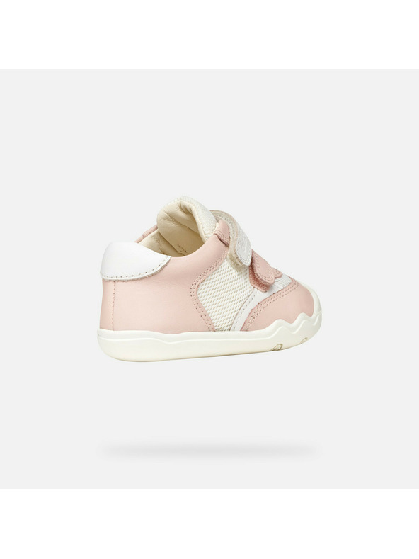 Geox Ružové dievčenské barefoot tenisky Geox Steppieup