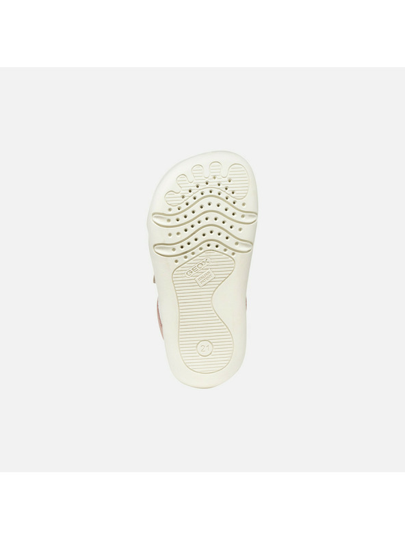 Geox Ružové dievčenské barefoot tenisky Geox Steppieup