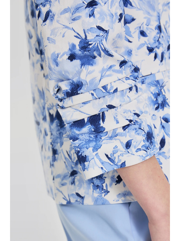 Moodo Sako s kvetinami modré Moodo