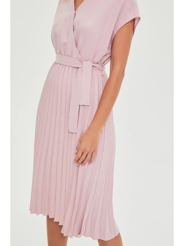 Moodo Midi sukňa ružová Moodo