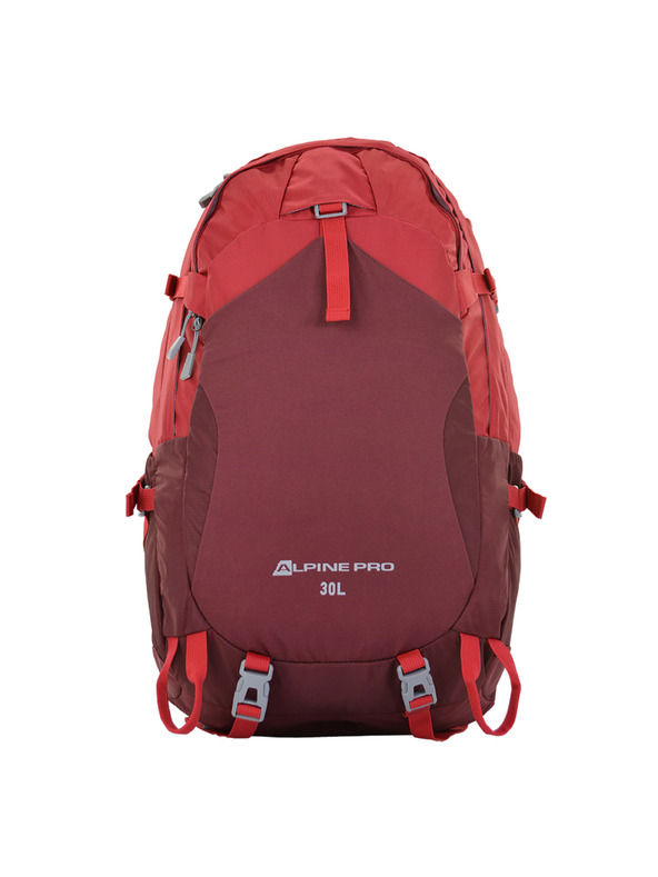 ALPINE PRO Outdoorový batoh s pláštenkou 25 l ALPINE PRO MONRE cardinal