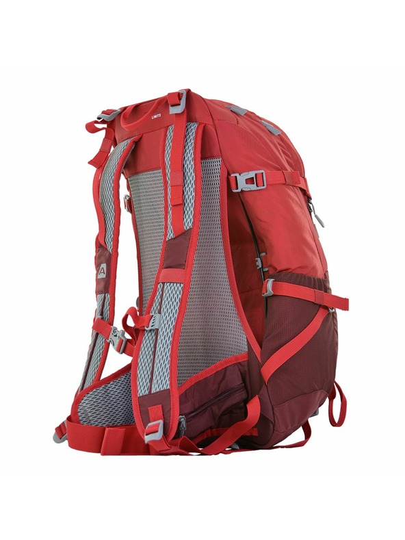 ALPINE PRO Outdoorový batoh s pláštenkou 25 l ALPINE PRO MONRE cardinal