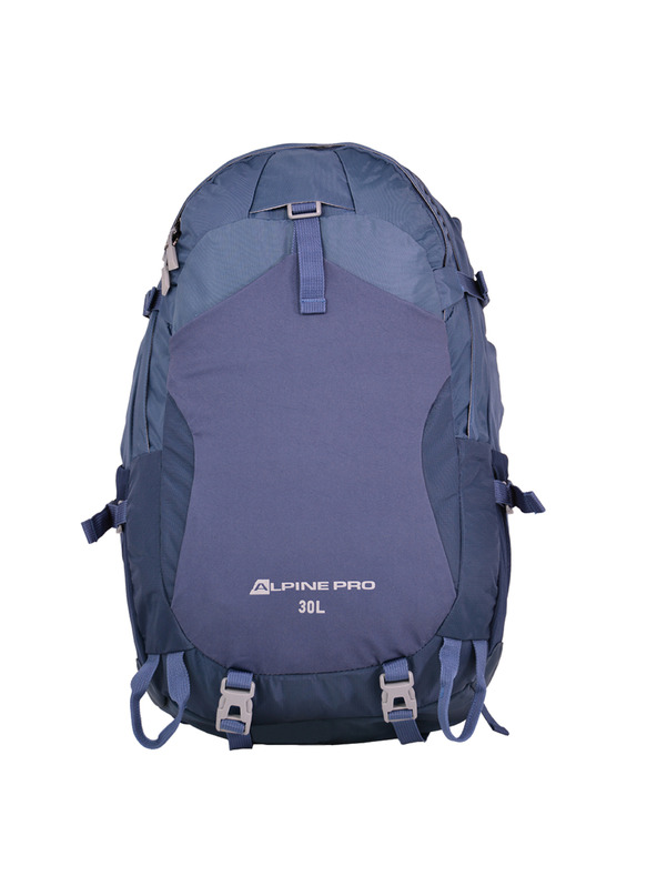 ALPINE PRO Outdoorový batoh s pláštenkou 25 l ALPINE PRO MONRE dk.metal blue