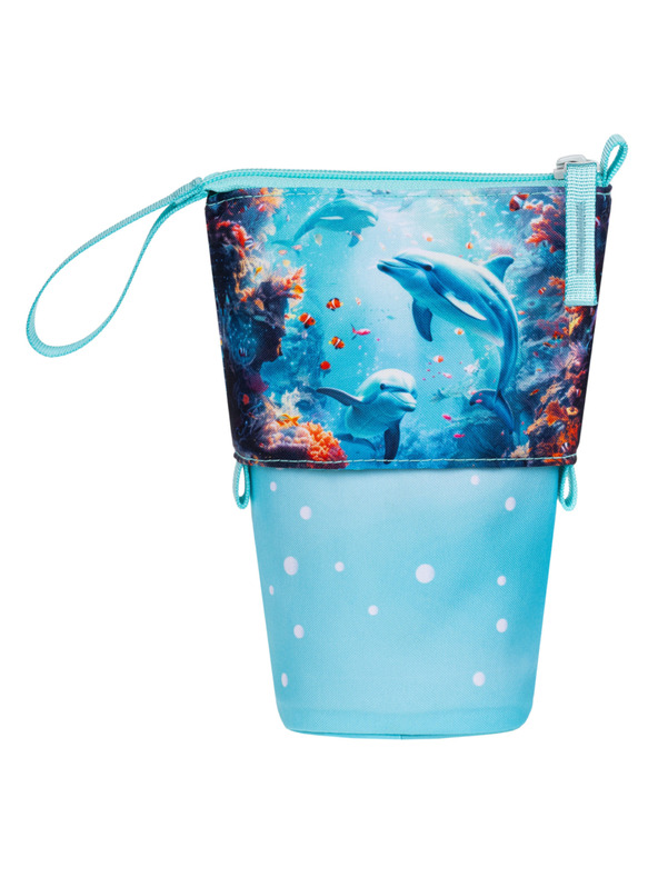 BAAGL  BAAGL Školský peračník Pastelkovník Delfín GRS