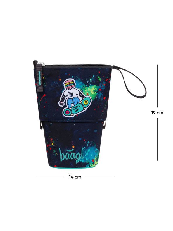 BAAGL  BAAGL Školský peračník Pastelkovník Chill GRS