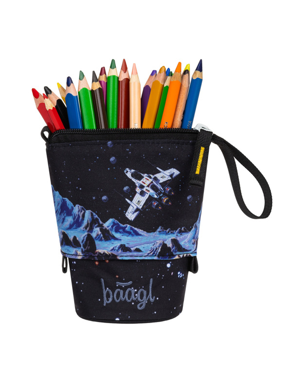 BAAGL  BAAGL Školský peračník Pastelkovník Pixel Space GRS