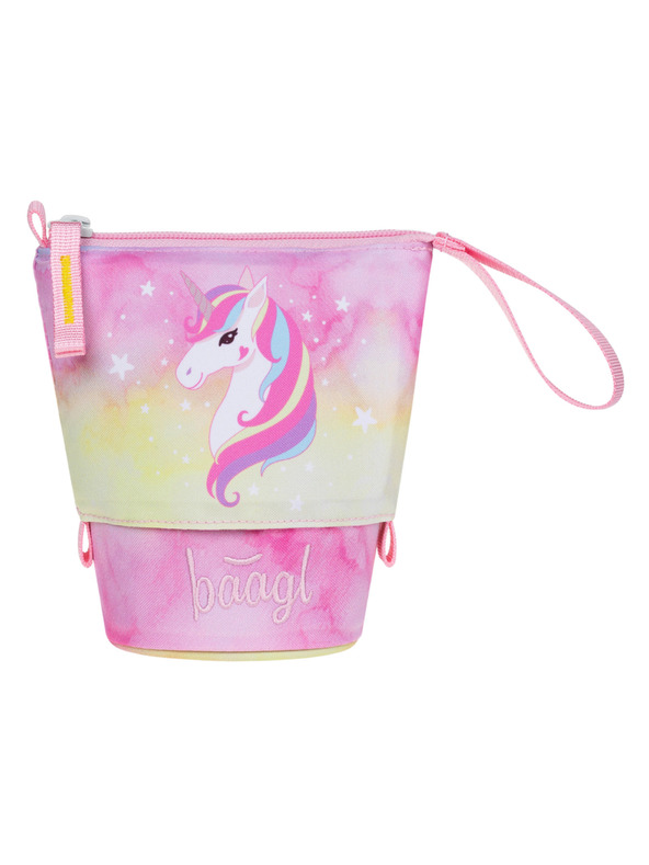 BAAGL  BAAGL Školský peračník Pastelkovník Rainbow Unicorn GRS