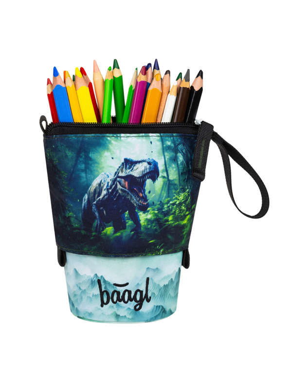 BAAGL  BAAGL Školský peračník Pastelkovník Dino GRS