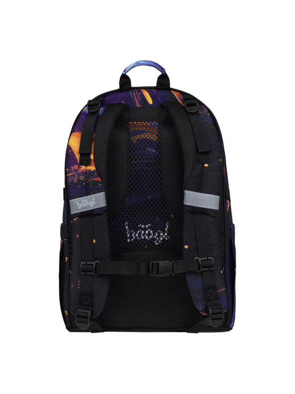 BAAGL  BAAGL Školský batoh Skate Vibe GRS