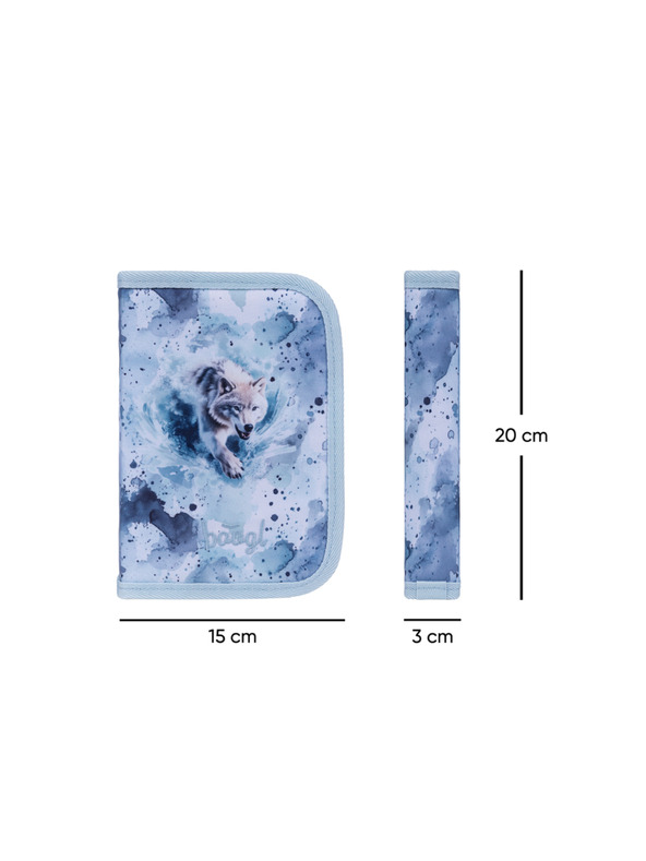 BAAGL  BAAGL Školský peračník jednoposchodový Polar GRS