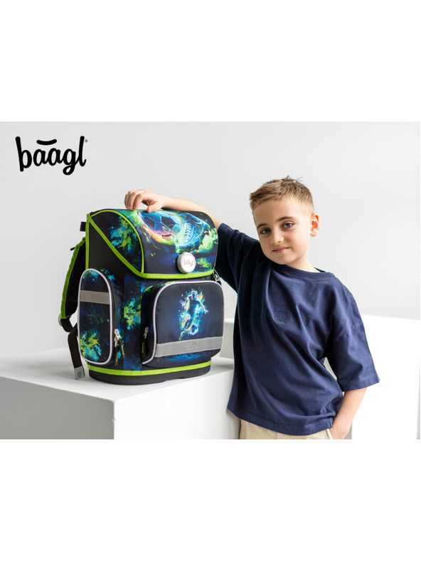 BAAGL  BAAGL SET 5 Ergo Futbal Hráč: aktovka, penal, vrecko, zástera, peňaženka