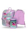 BAAGL  BAAGL SET 3 Zippy Lavender: aktovka, penal, vrecko