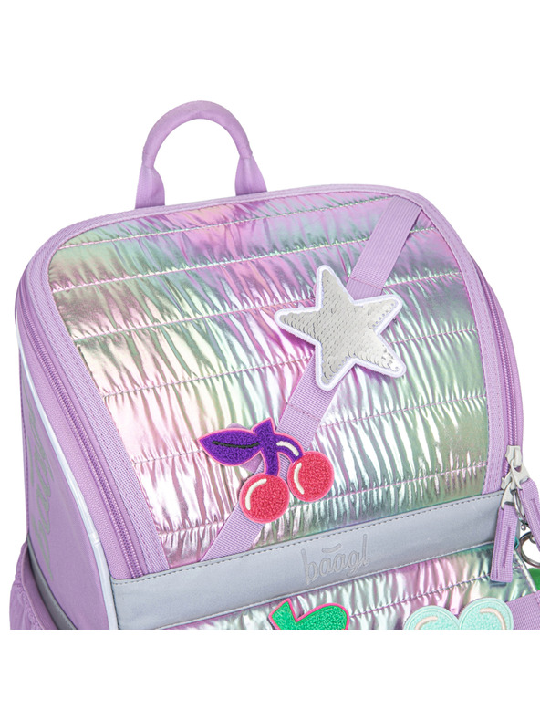 BAAGL  BAAGL SET 3 Zippy Lavender: aktovka, penal, vrecko