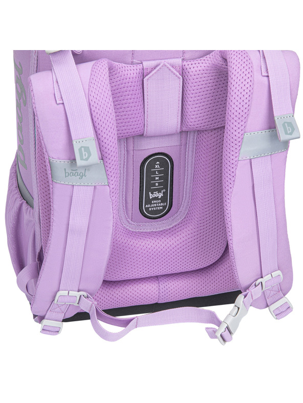 BAAGL  BAAGL SET 3 Zippy Lavender: aktovka, penal, vrecko
