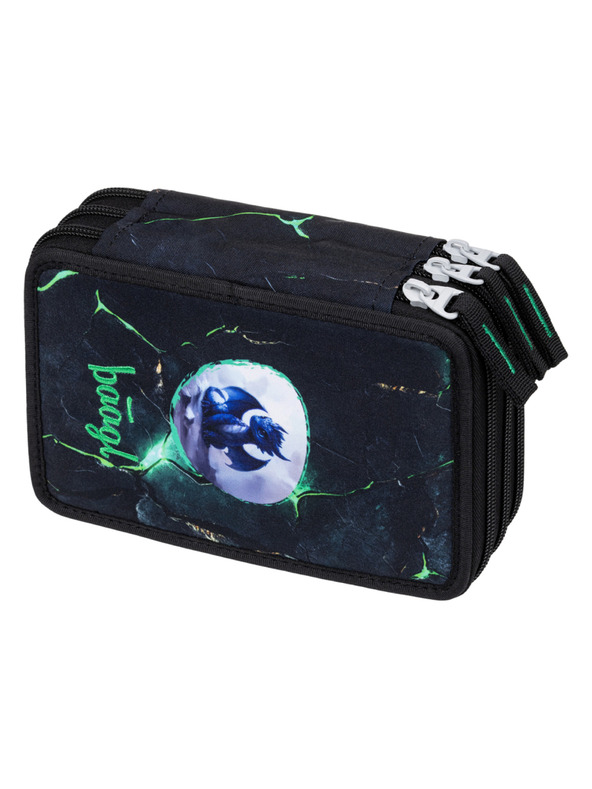 BAAGL  BAAGL Školský penal trojpodlažný Draci