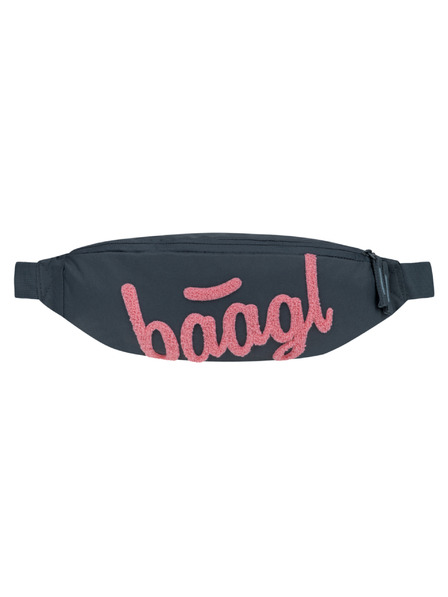 BAAGL  BAAGL Ledvinka Snap Logo ružová GRS