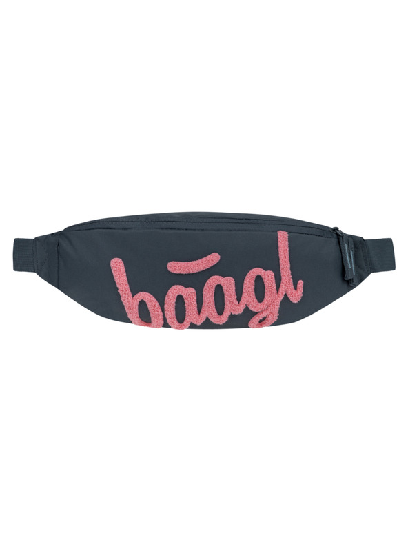 BAAGL  BAAGL Ledvinka Snap Logo ružová GRS