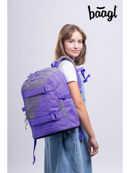 BAAGL  BAAGL SET 3 Skate Dual: batoh, penal, športová taška GRS