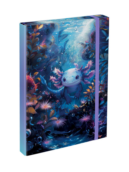 BAAGL  BAAGL Desky na školné zošity A4 Axolotl