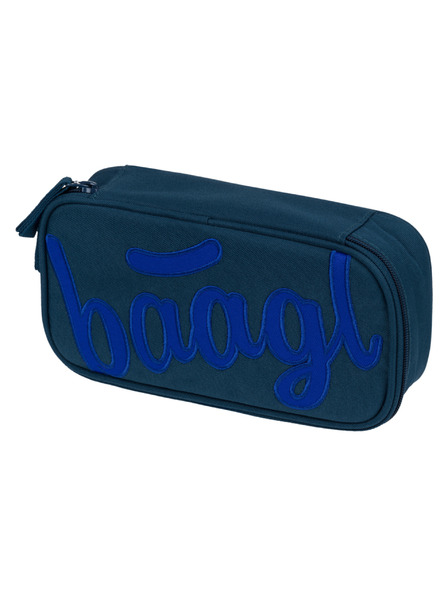 BAAGL  BAAGL Školský peračník etue Logo modrý GRS