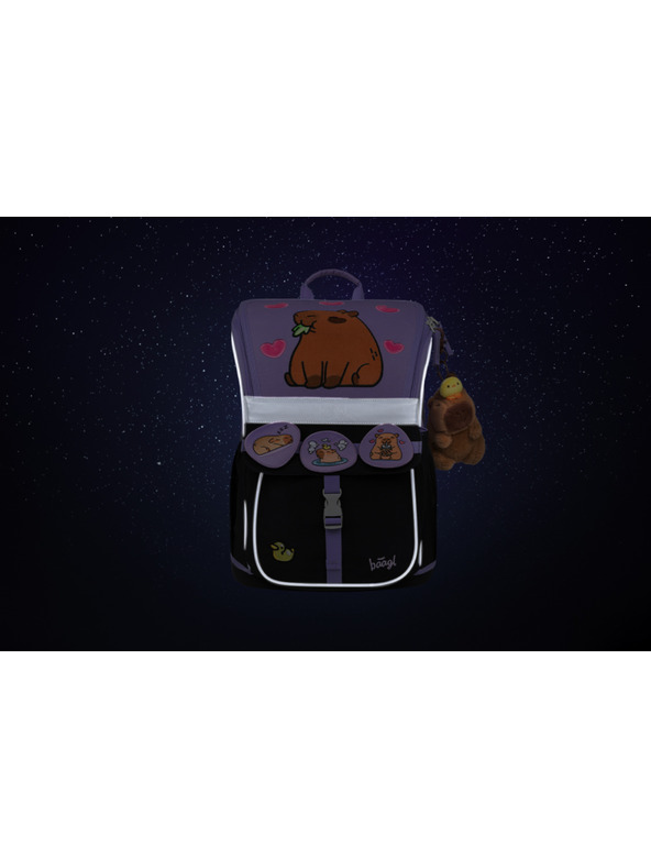 BAAGL  BAAGL Školská aktovka Zippy Kapybara