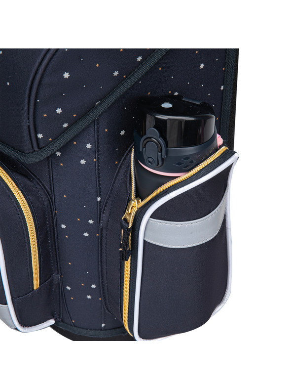 BAAGL  BAAGL SADA 3 Ergo Unicorn Gold: aktovka, peračník, vrece