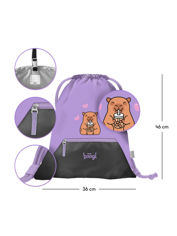 BAAGL  BAAGL Vrece s kapsou Kapybara