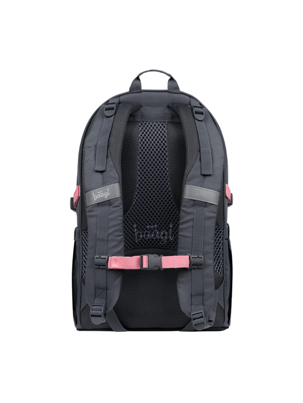 BAAGL  BAAGL SADA 3 Core Logo ružová: batoh, peračník, vrece GRS