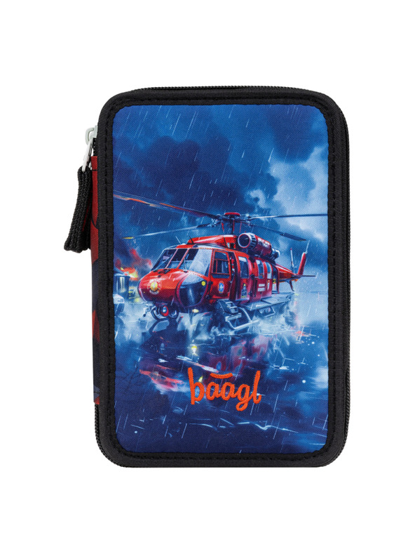 BAAGL  BAAGL Školský peračník trojpatrový Záchranári GRS