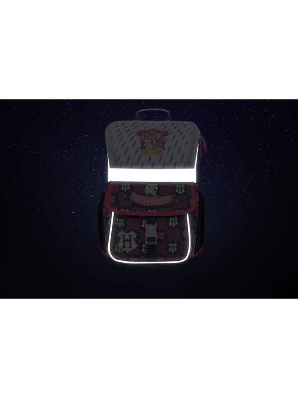 BAAGL  BAAGL 5 SET Zippy Harry Potter Nebelvír: aktovka, peračník, vrecko, dosky, peňaženka