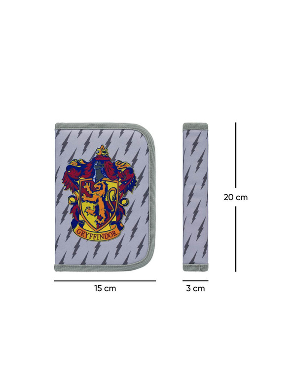 BAAGL  BAAGL 5 SET Zippy Harry Potter Nebelvír: aktovka, peračník, vrecko, dosky, peňaženka