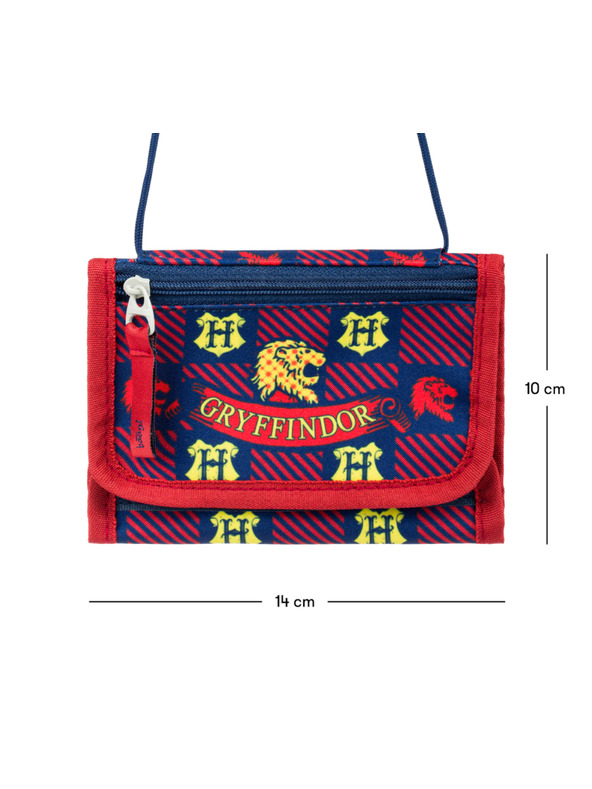 BAAGL  BAAGL 5 SET Zippy Harry Potter Nebelvír: aktovka, peračník, vrecko, dosky, peňaženka