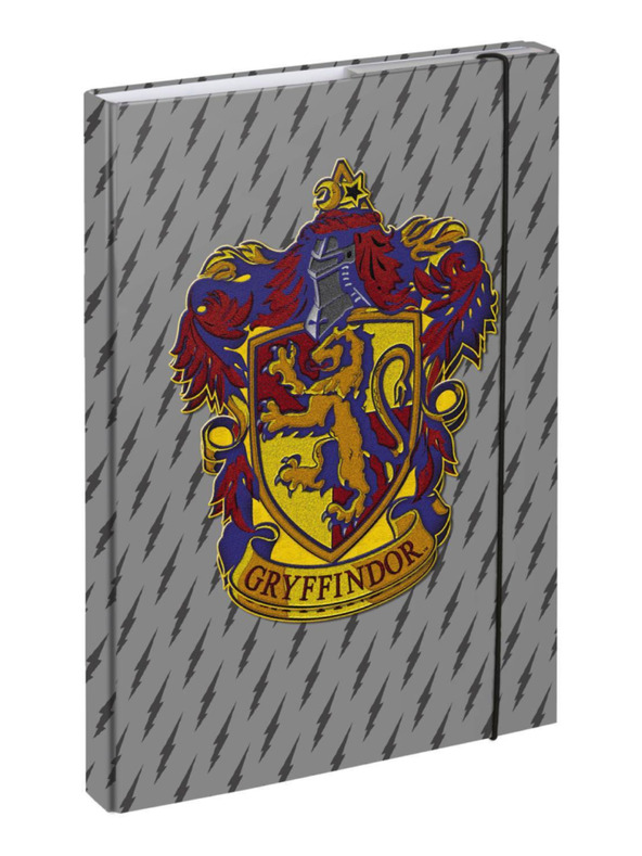 BAAGL  BAAGL 5 SET Zippy Harry Potter Nebelvír: aktovka, peračník, vrecko, dosky, peňaženka