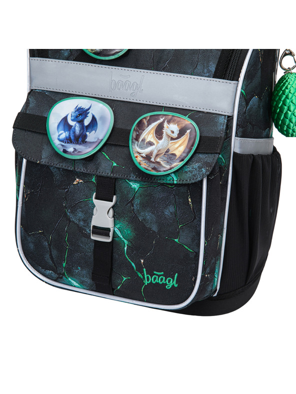 BAAGL  BAAGL Školská aktovka Zippy Draci