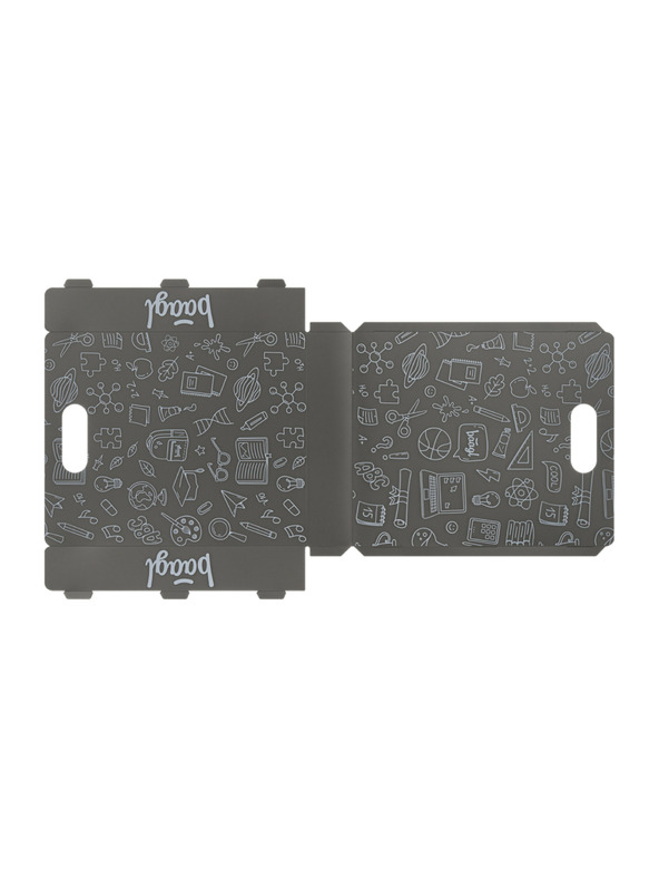 BAAGL  BAAGL Plastové dosky na školské zošity School sivé