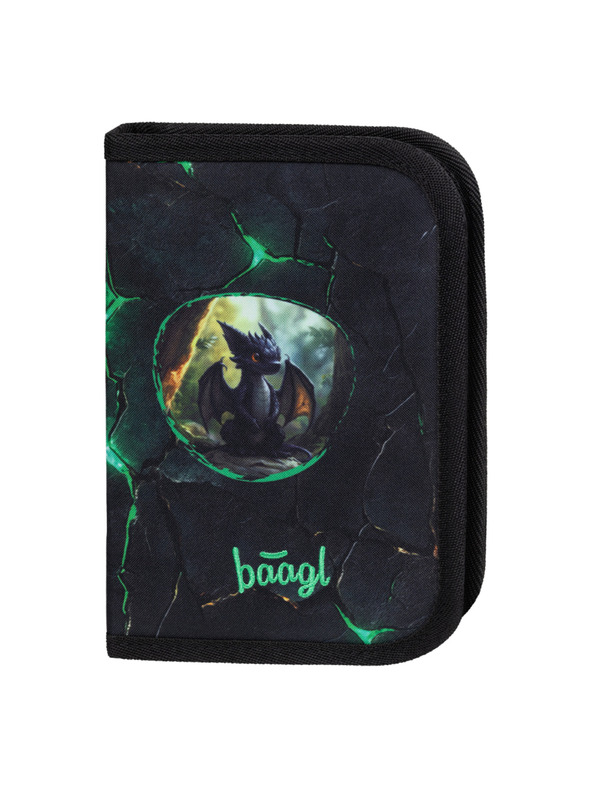 BAAGL  BAAGL SET 5 Zippy Draci: aktovka, peračník, vrecko, zástera, peňaženka