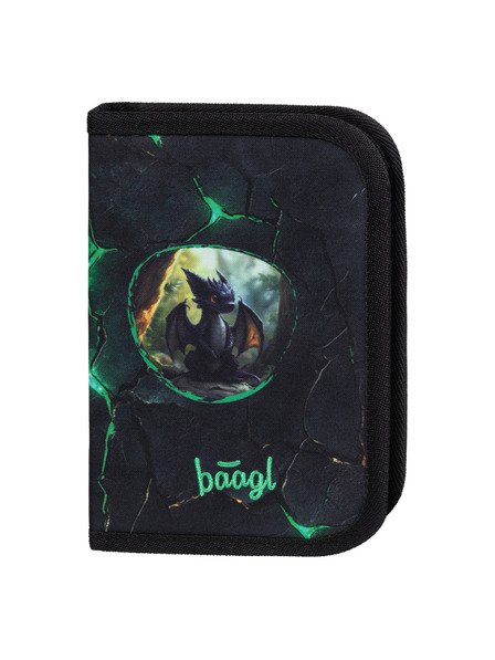BAAGL  BAAGL SET 5 Zippy Draci: aktovka, peračník, vrecko, zástera, peňaženka