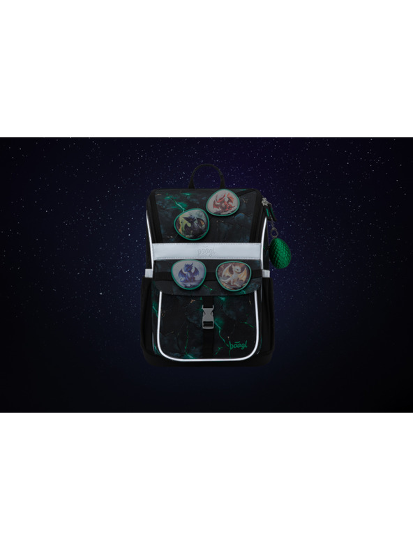 BAAGL  BAAGL SET 5 Zippy Draci: aktovka, peračník, vrecko, zástera, peňaženka