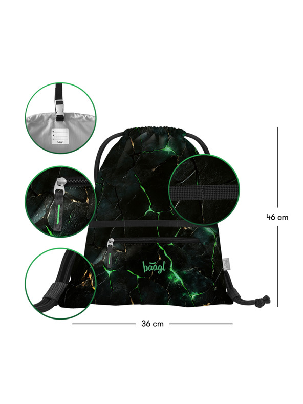 BAAGL  BAAGL Vrecko s kapsou Draci