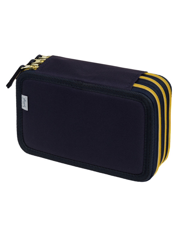 BAAGL  BAAGL Školský peračník trojpatrový Unicorn Gold